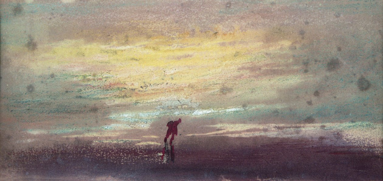 Estudo da luz solar (aquarela) de Joseph Mallord William Turner