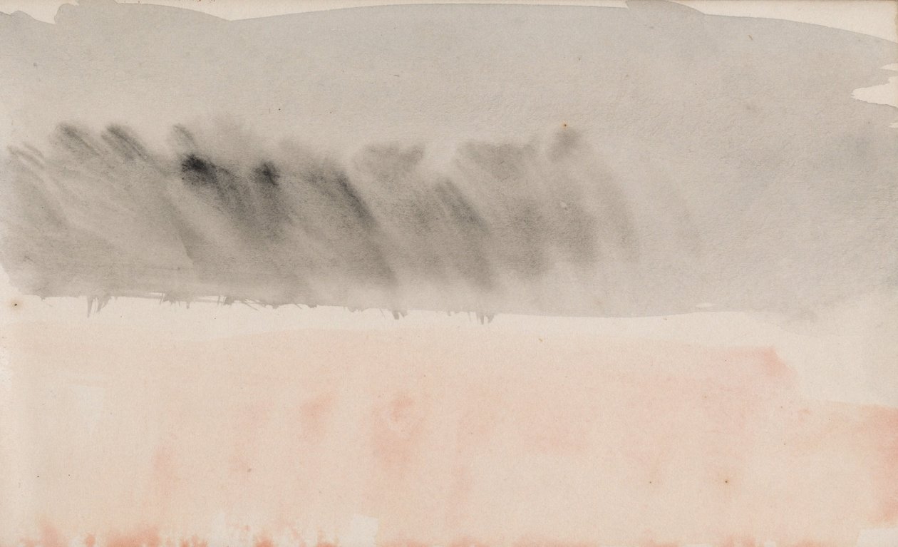 O caderno de desenhos do canal de Joseph Mallord William Turner
