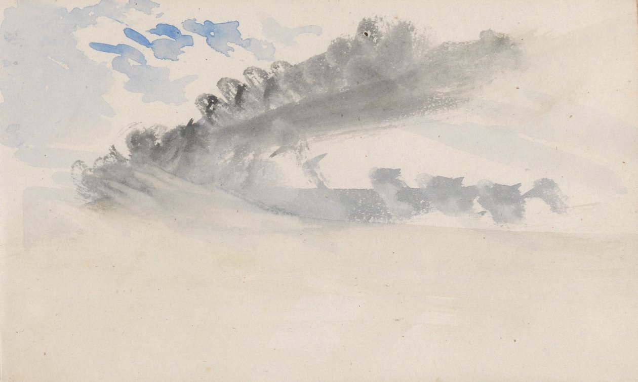 O caderno de desenhos do canal de Joseph Mallord William Turner