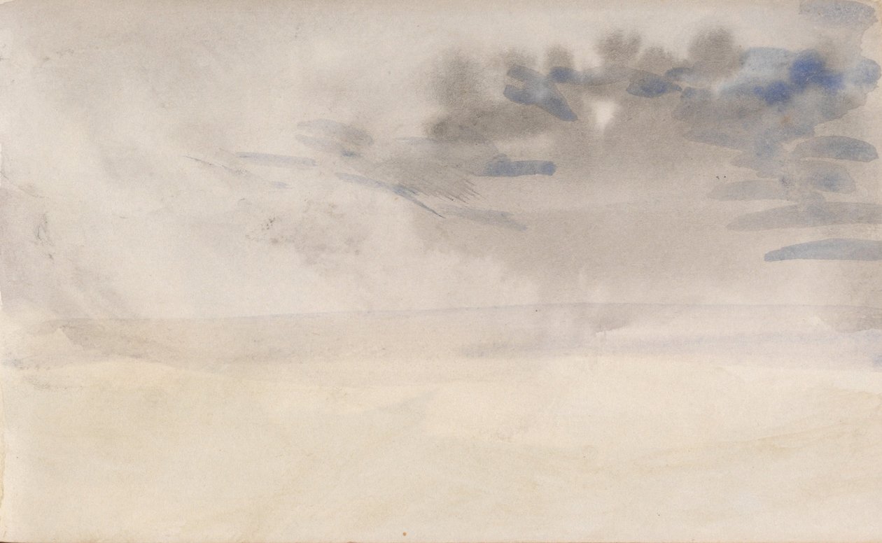 O caderno de desenhos do canal de Joseph Mallord William Turner