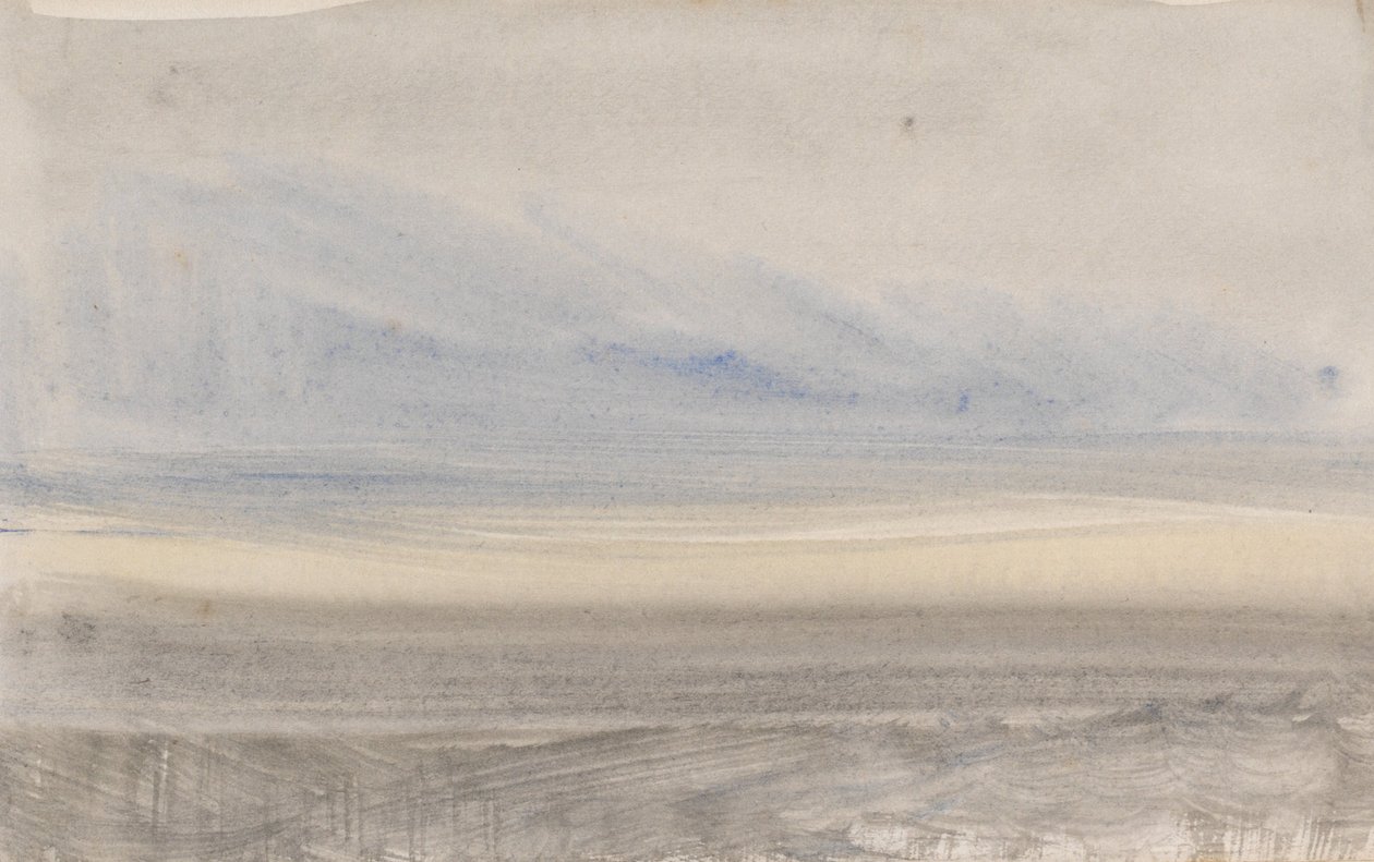 O caderno de desenhos do canal de Joseph Mallord William Turner