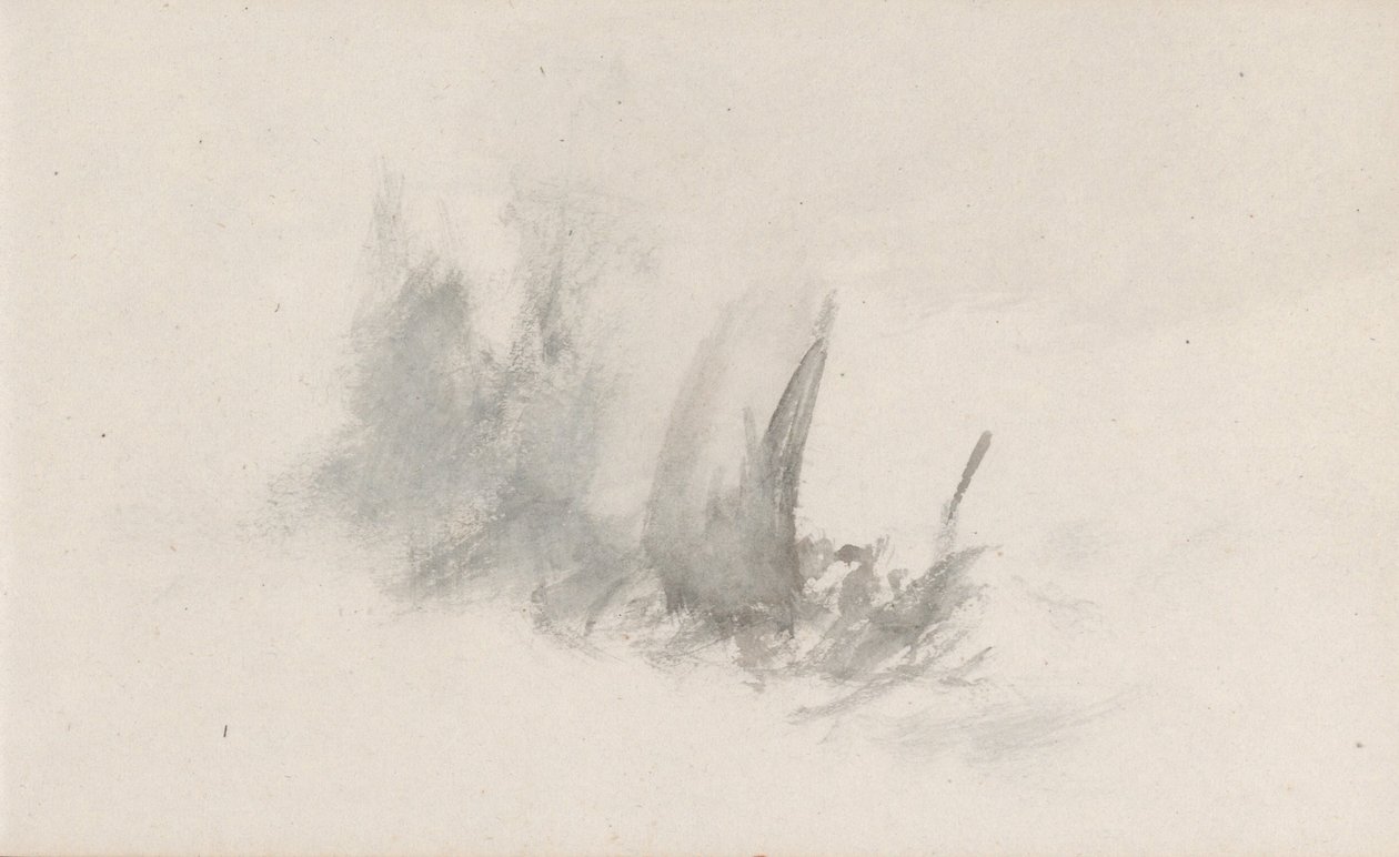 O caderno de desenhos do canal de Joseph Mallord William Turner