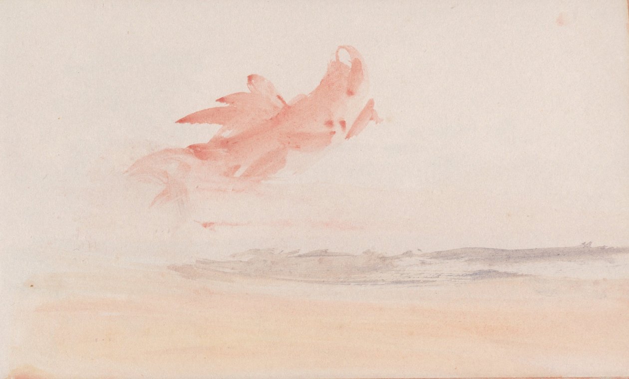 O caderno de desenhos do canal de Joseph Mallord William Turner