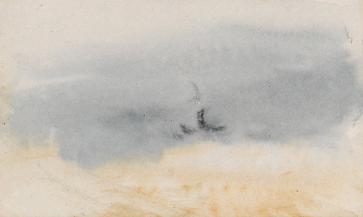 O caderno de desenhos do canal de Joseph Mallord William Turner