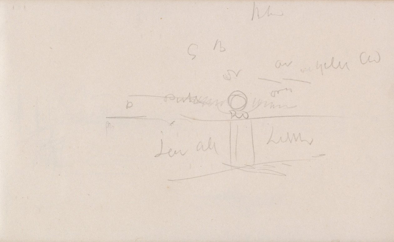 O caderno de desenhos do canal de Joseph Mallord William Turner