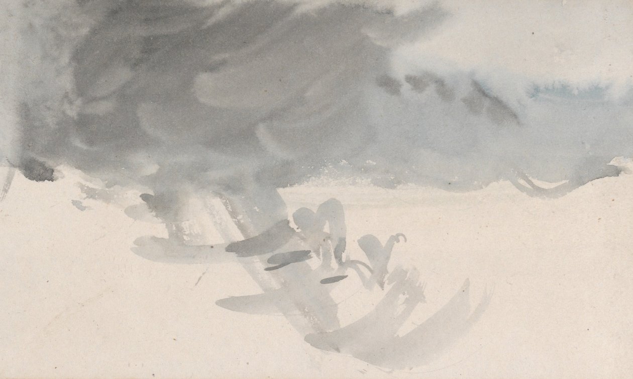 O caderno de desenhos do canal de Joseph Mallord William Turner