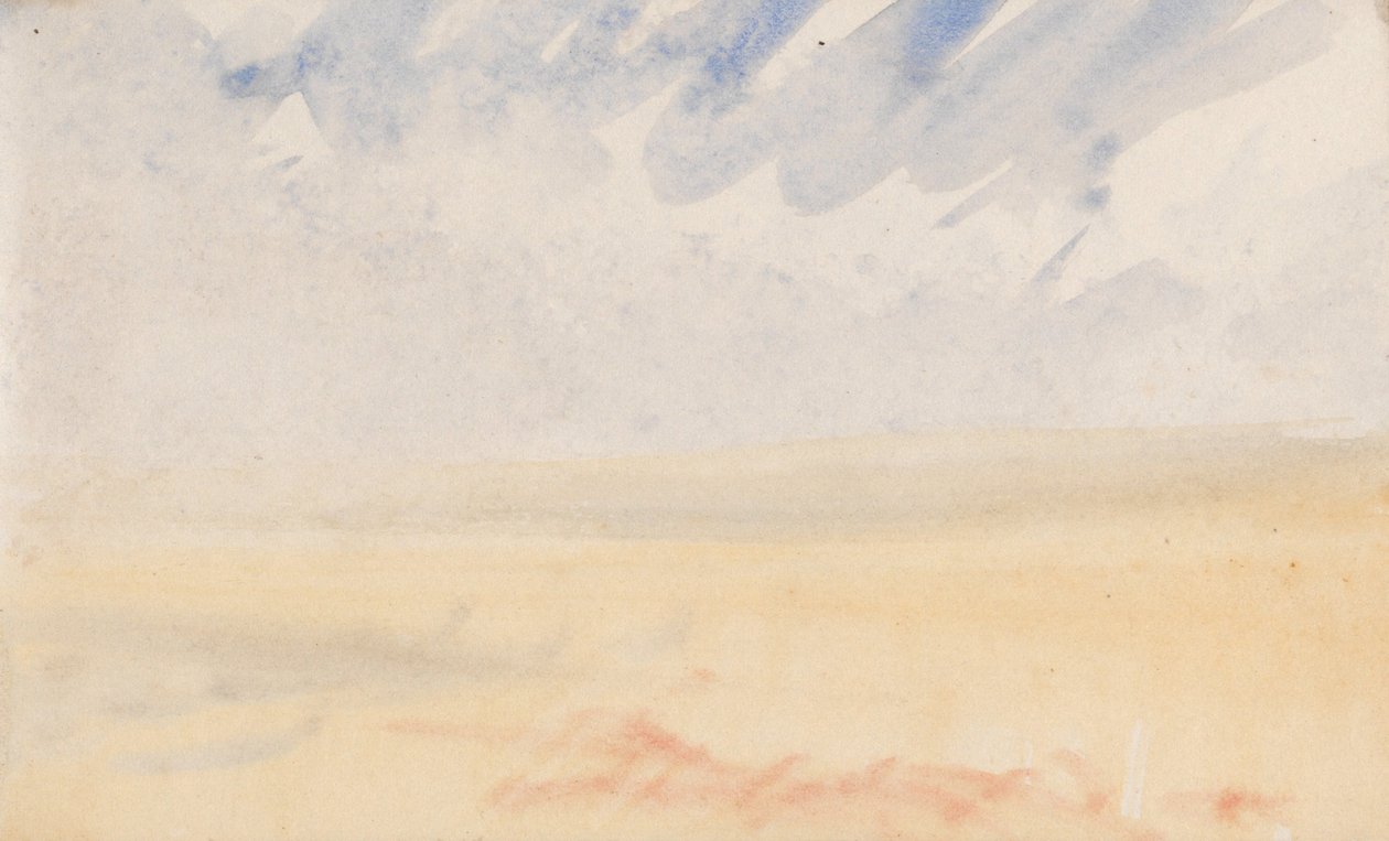 O caderno de desenhos do canal de Joseph Mallord William Turner