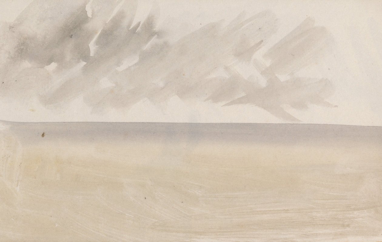 O caderno de desenhos do canal de Joseph Mallord William Turner