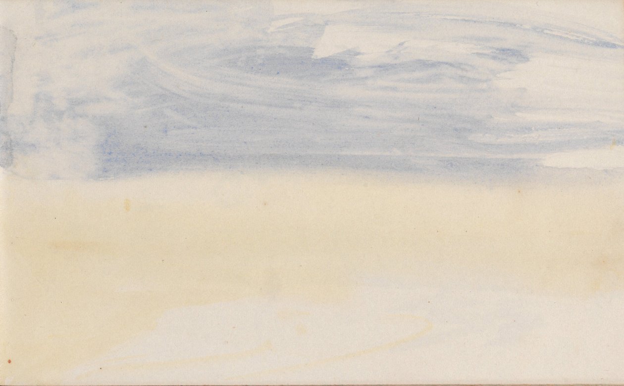 O caderno de desenhos do canal de Joseph Mallord William Turner