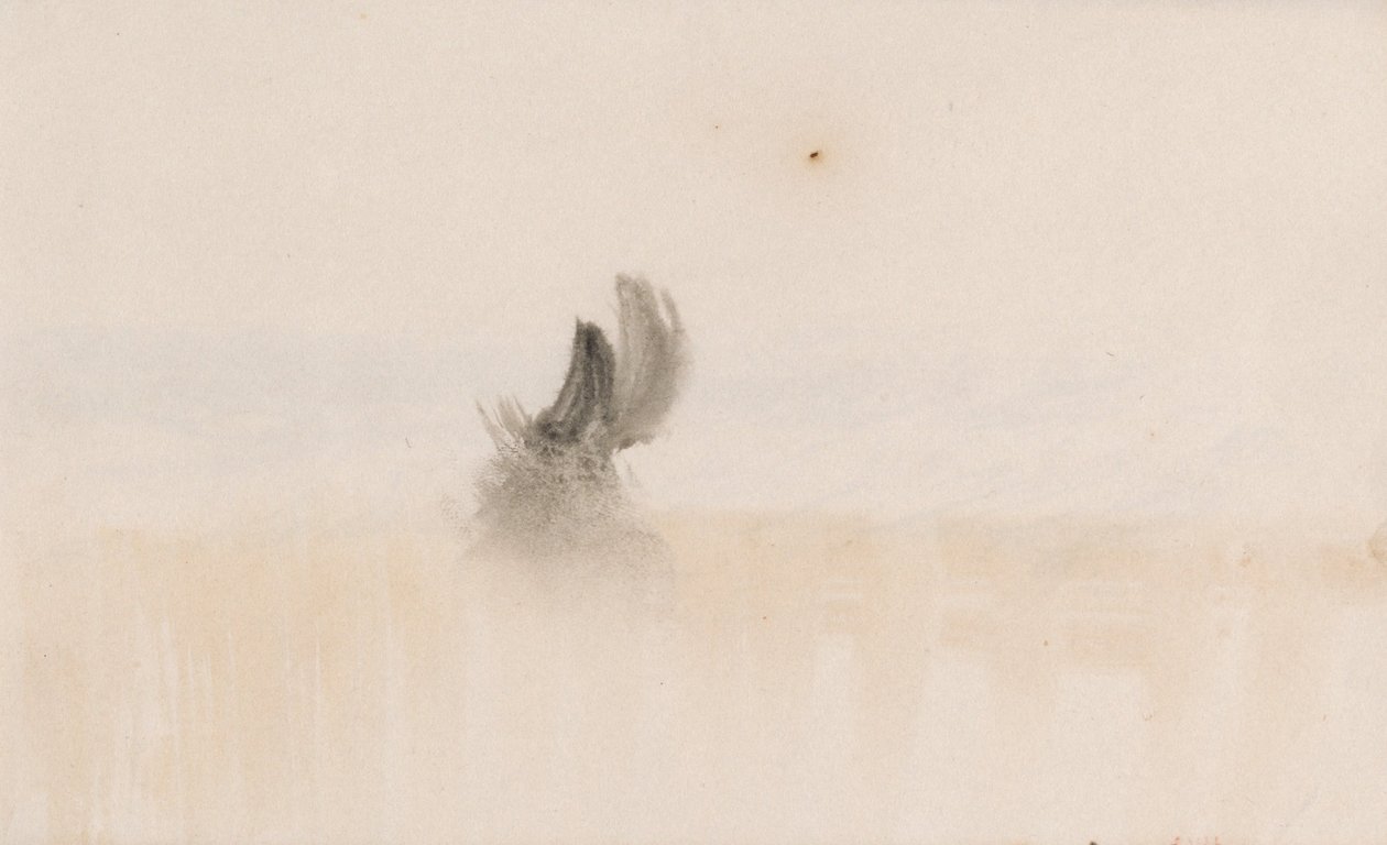 O caderno de desenhos do canal de Joseph Mallord William Turner