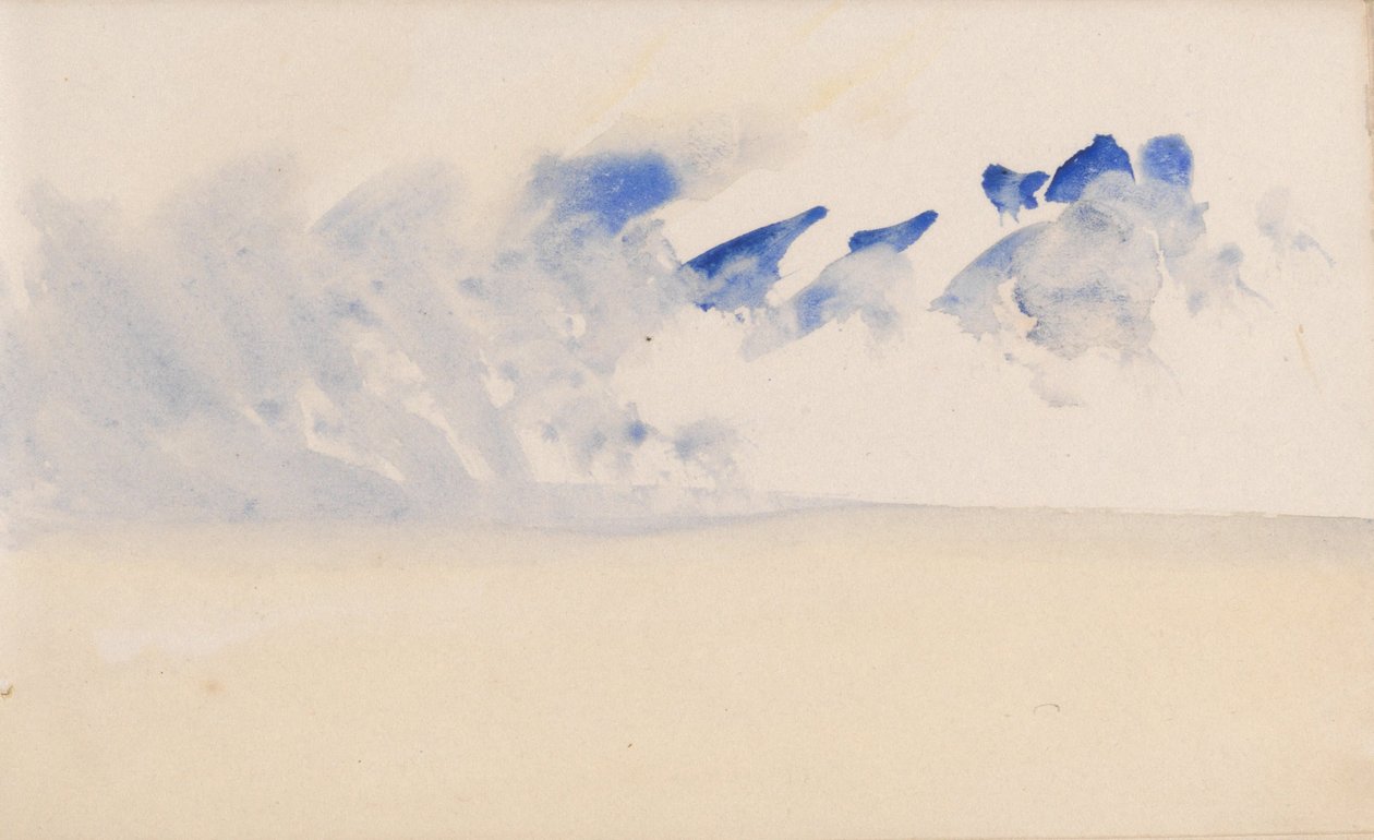 O caderno de desenhos do canal de Joseph Mallord William Turner