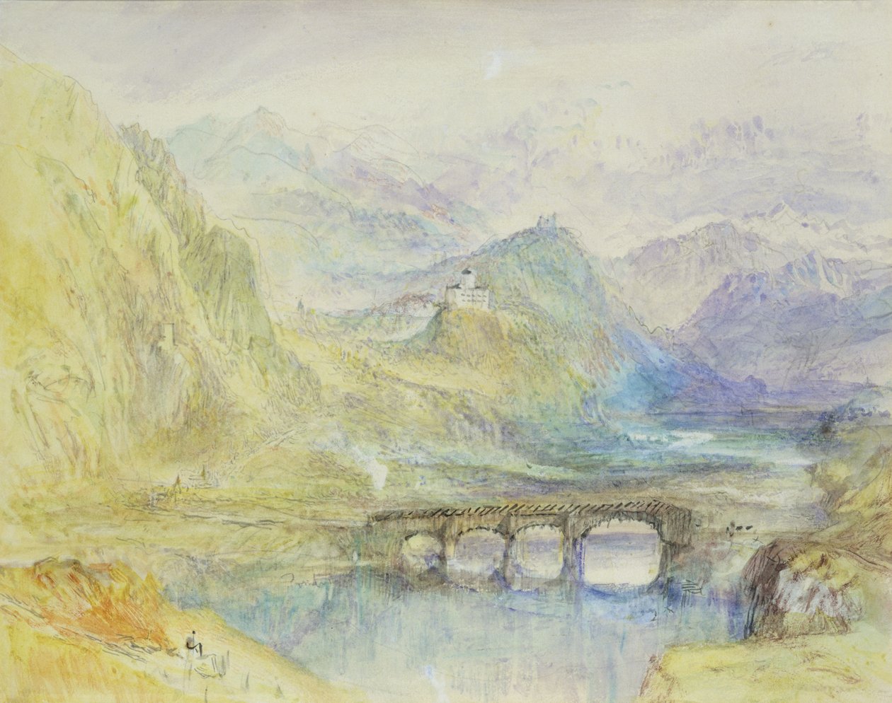 O Vale Domleschg de Joseph Mallord William Turner