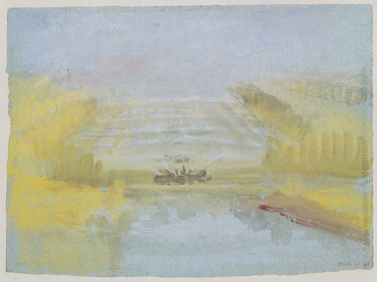As fontes de Versalhes, 1826-33 de Joseph Mallord William Turner