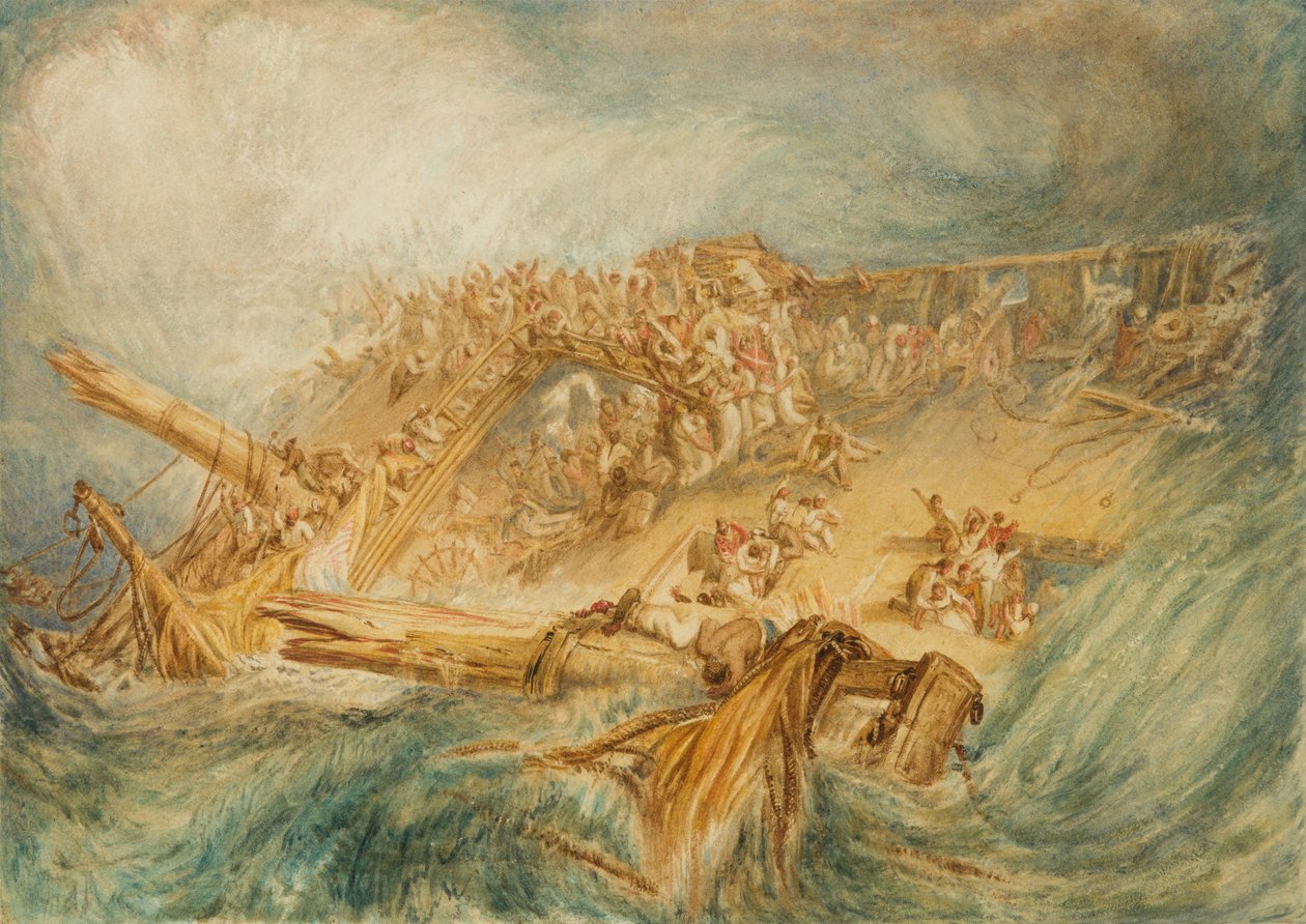 A perda de um indiano do leste, c.1818 de Joseph Mallord William Turner