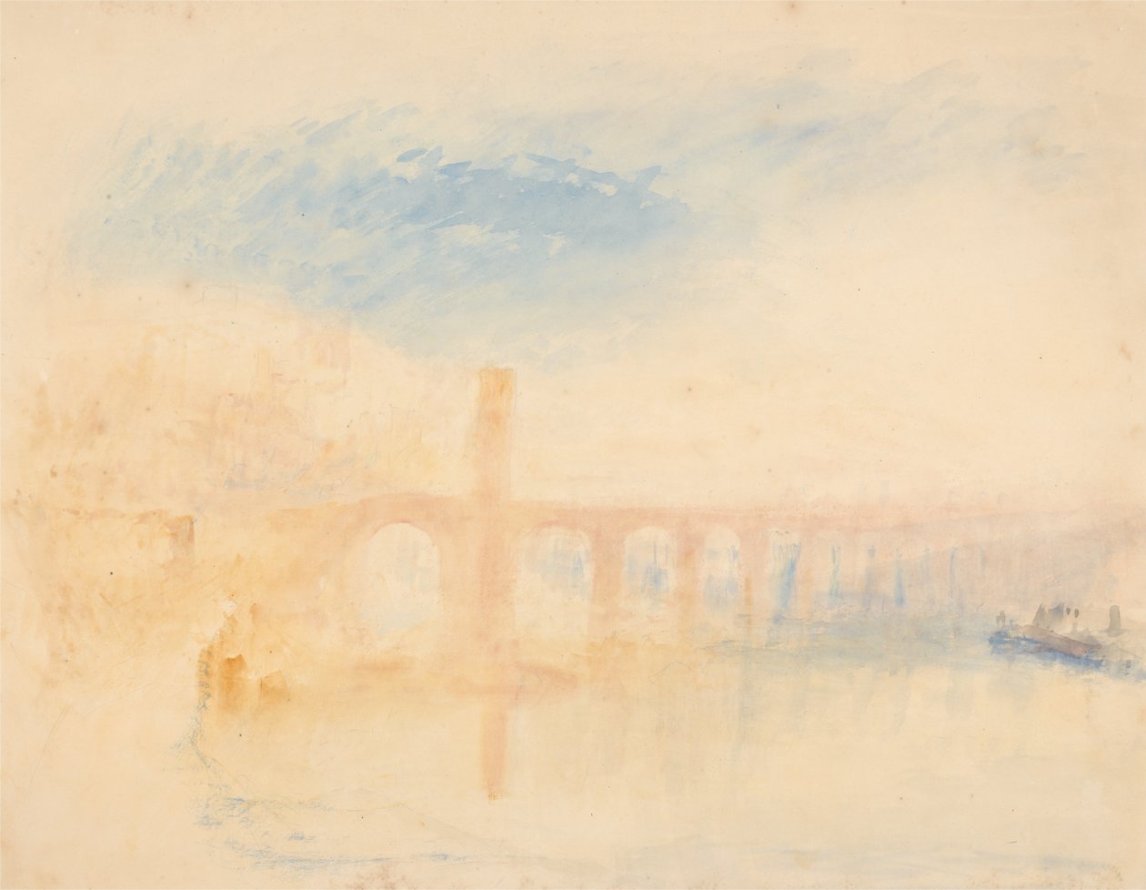 A, moselle, ponte, coblenz de Joseph Mallord William Turner