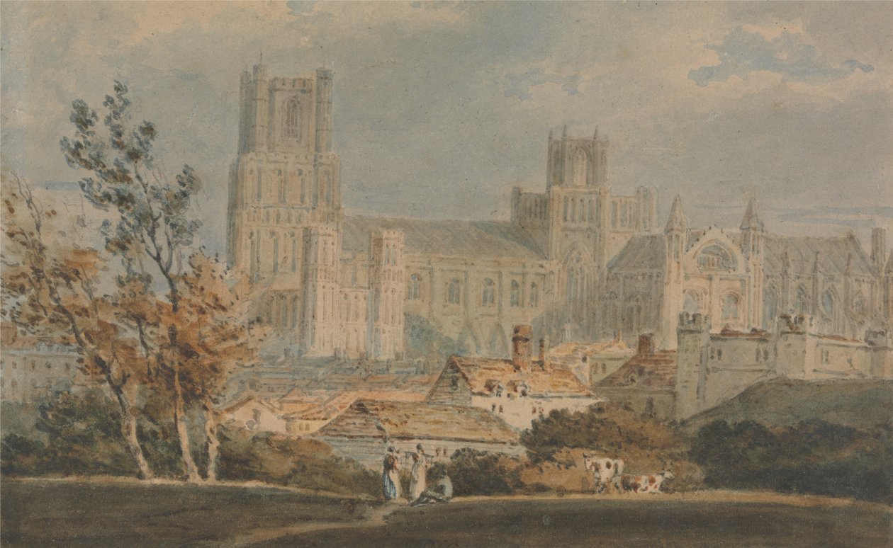 Vista da Catedral de Ely de Joseph Mallord William Turner
