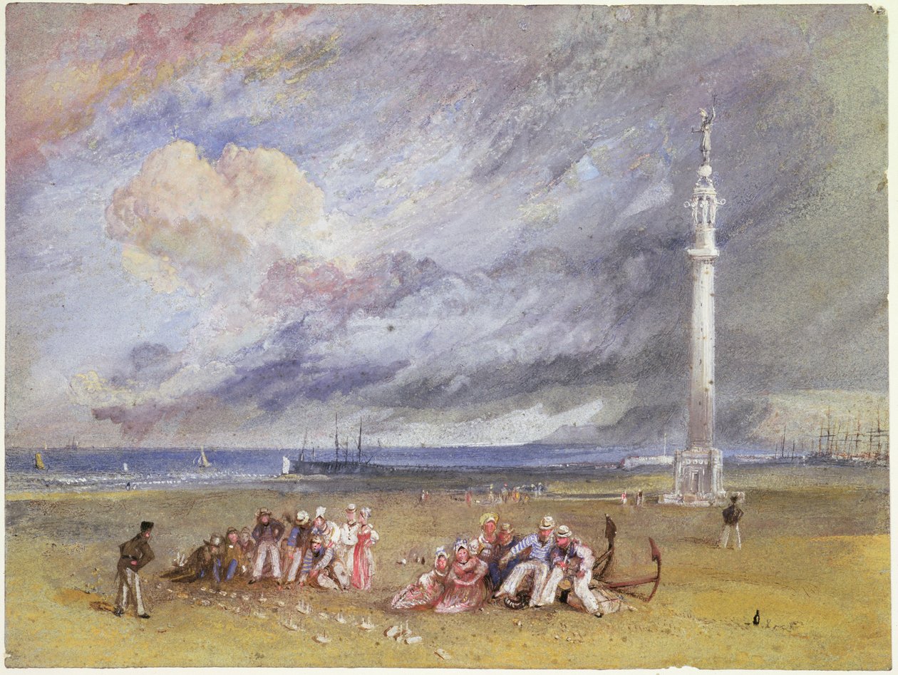 Areias de Yarmouth, c.1824-30 de Joseph Mallord William Turner