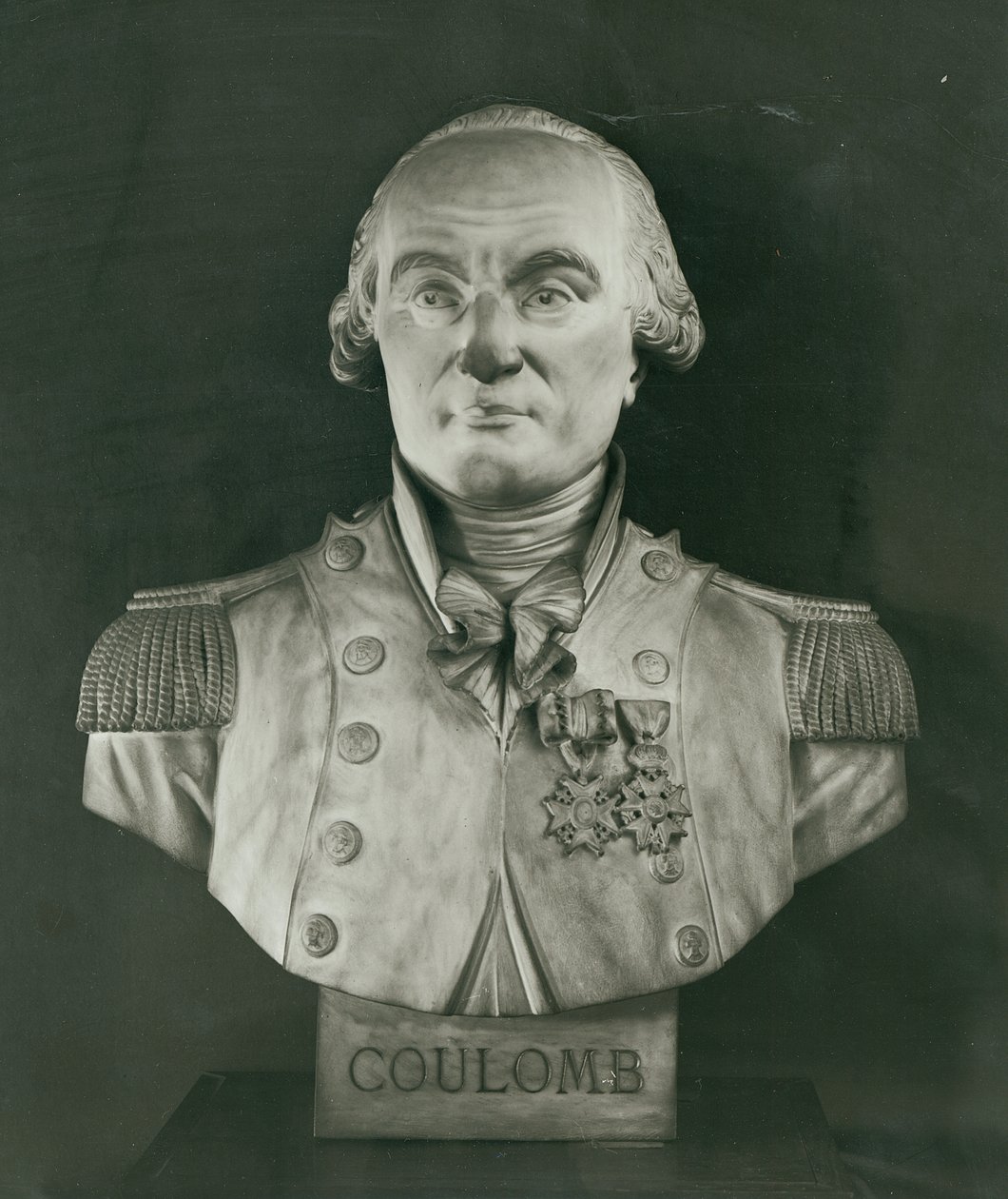 Busto de Charles de Coulomb (1736-1806) de Joseph Marius Ramus