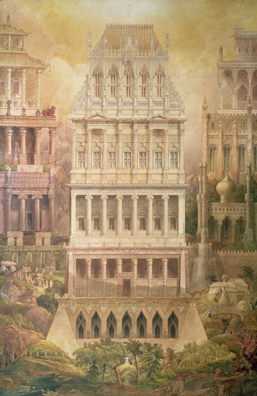 Arquitetura Comparativa de Joseph Michael Gandy