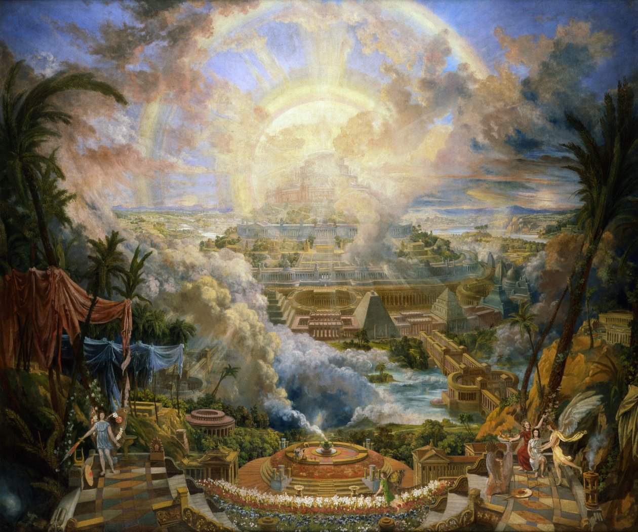 O Monte da Congregação, 1818 de Joseph Michael Gandy