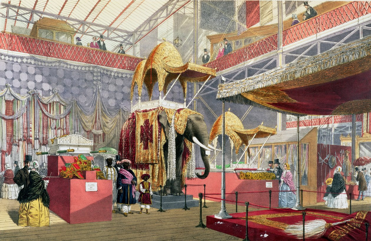 Grande Exposição, 1851: Índia não. 4 para Dickinson Bros. de Joseph Nash