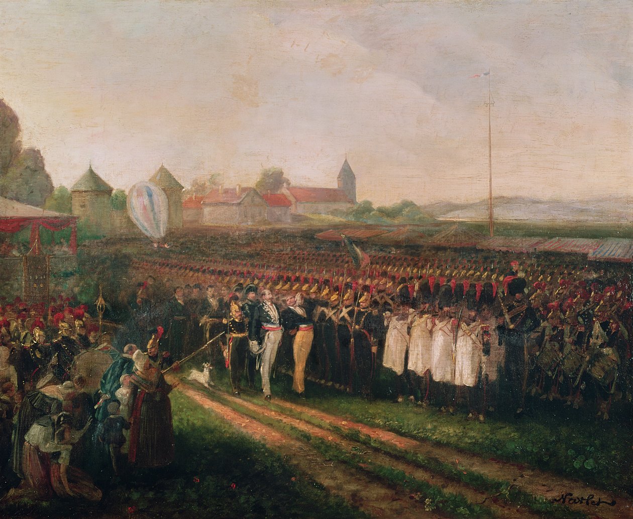 Revisão da Guarda Nacional e da Brigada de Incêndio de Joseph Navlet