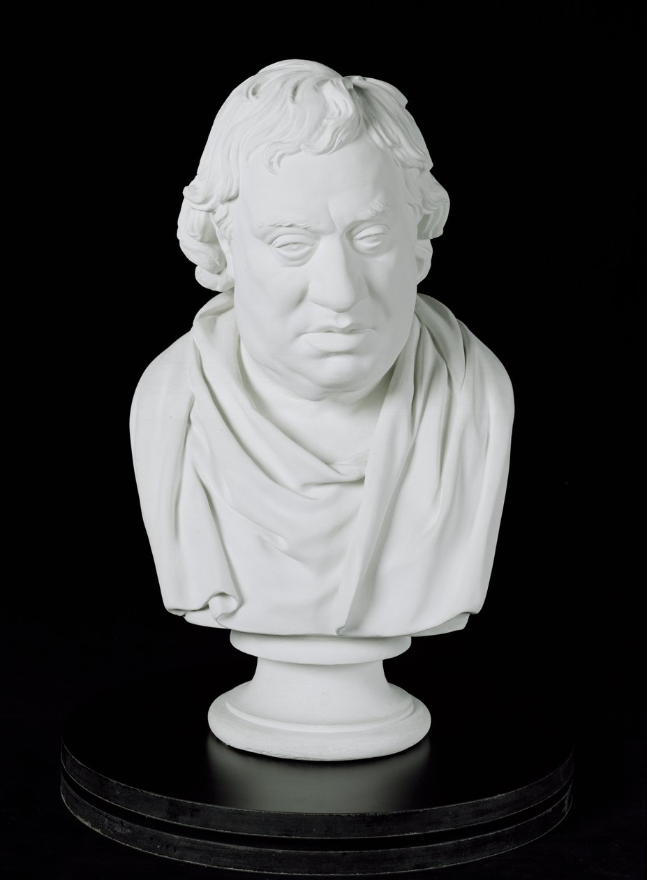 Samuel Johnson (1709-84) 1777 (gesso) de Joseph Nollekens