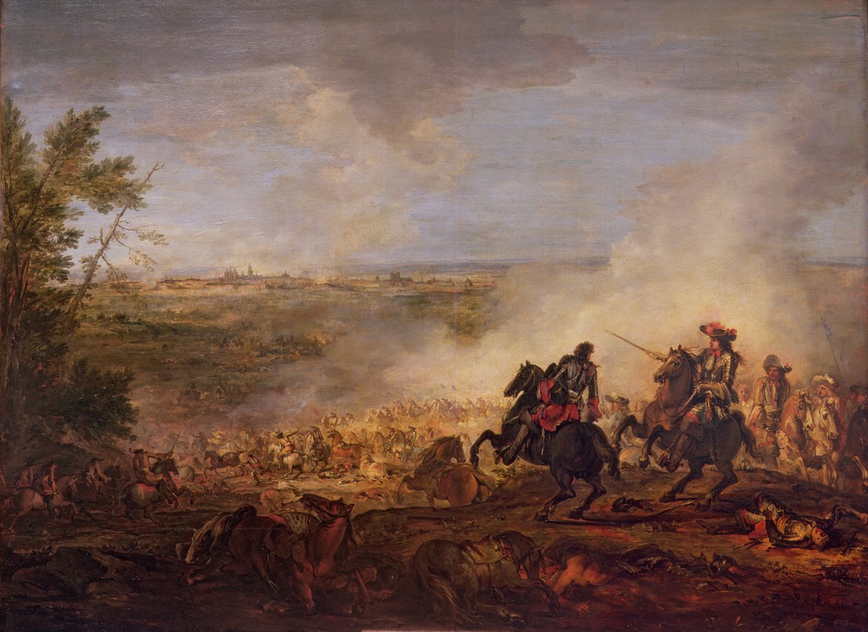O Cerco de Maastricht, 29 de junho de 1673, 1676 de Joseph Parrocel