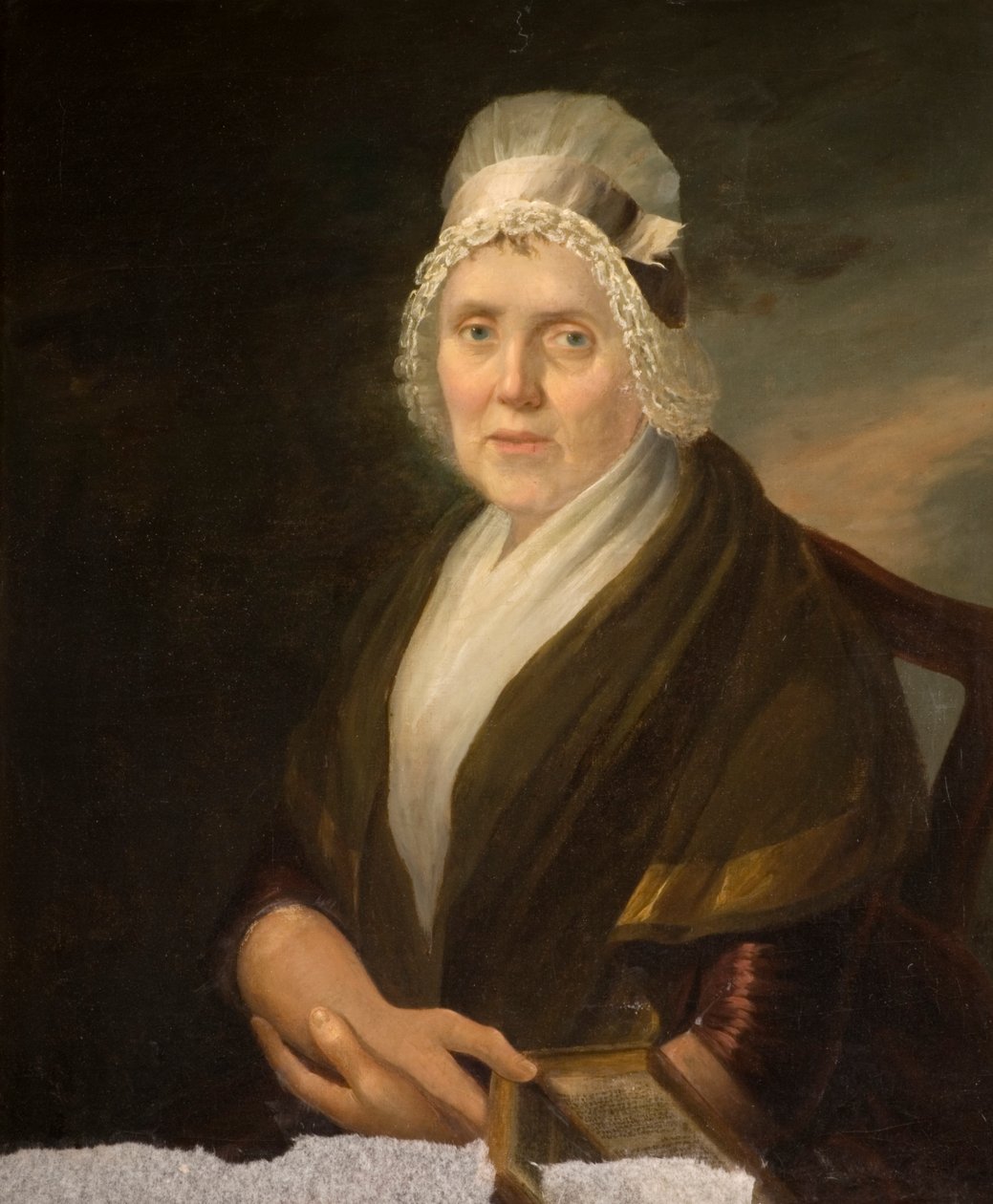Retrato de uma senhora, 1800 de Joseph Parry
