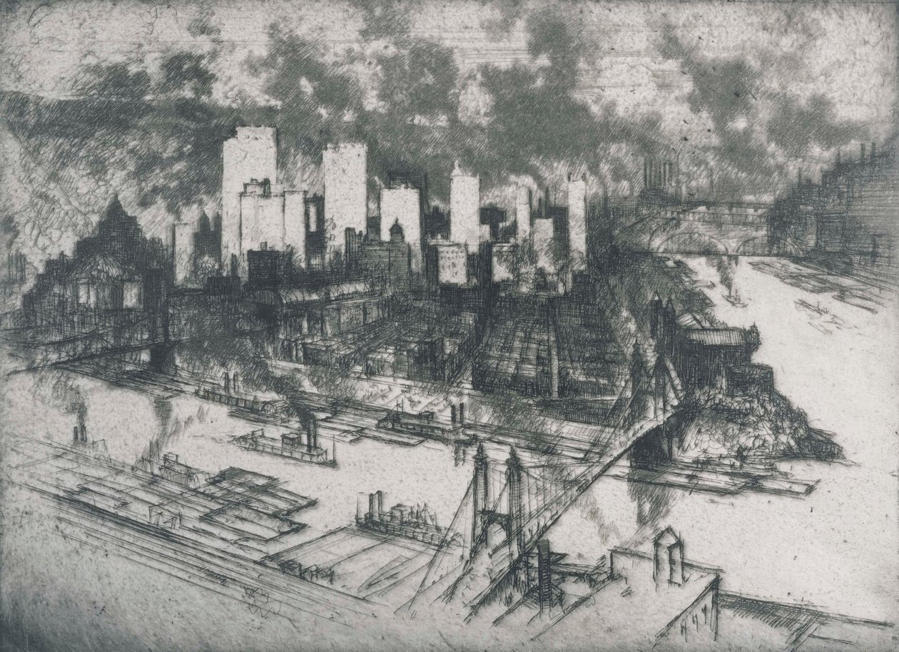 Nova york de Joseph Pennell