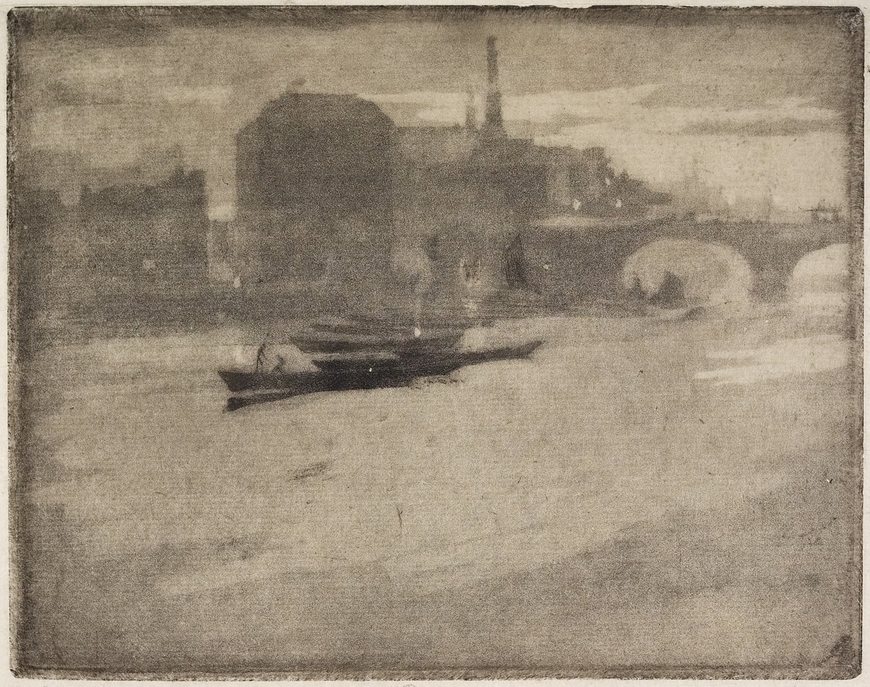 O Tamisa, 1894 de Joseph Pennell
