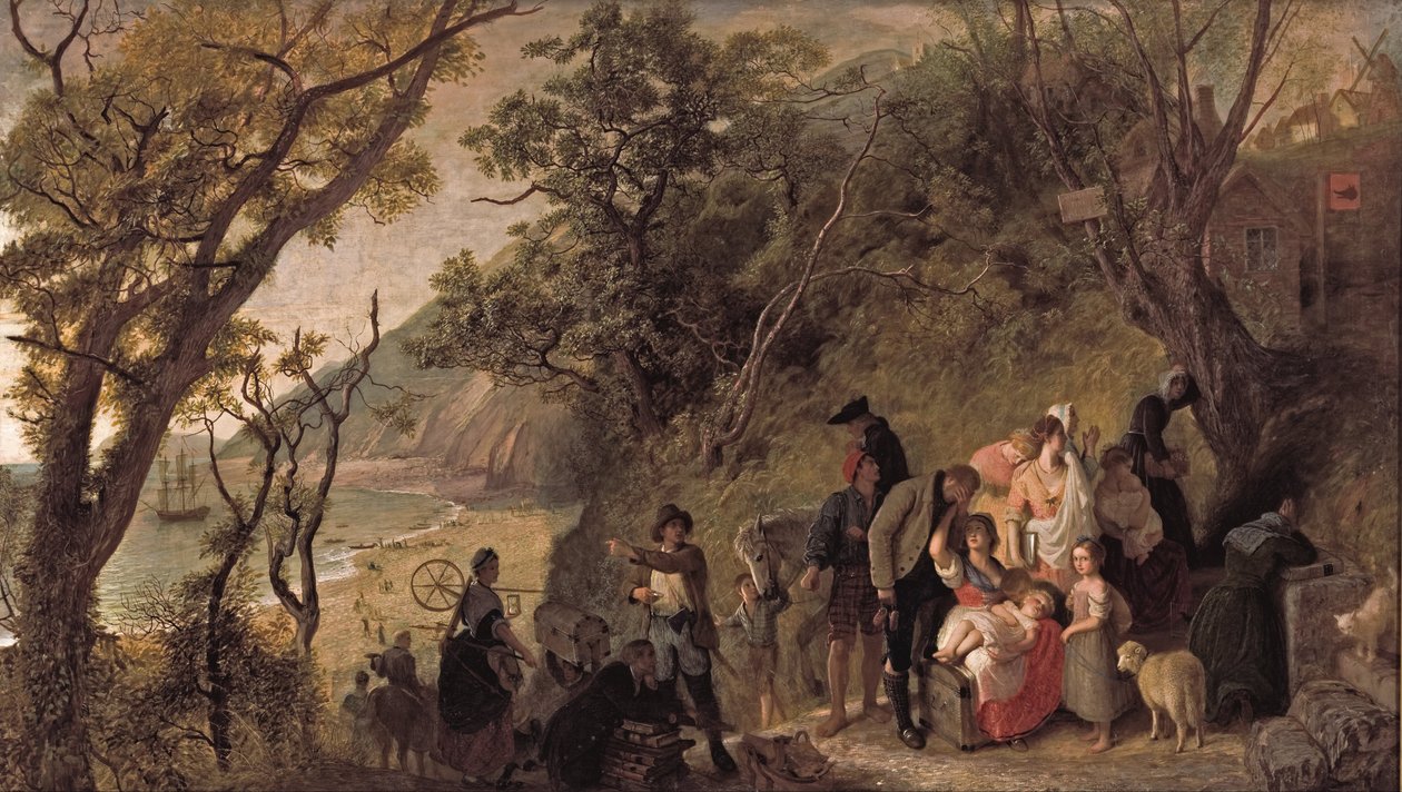 A aldeia deserta de Joseph Severn