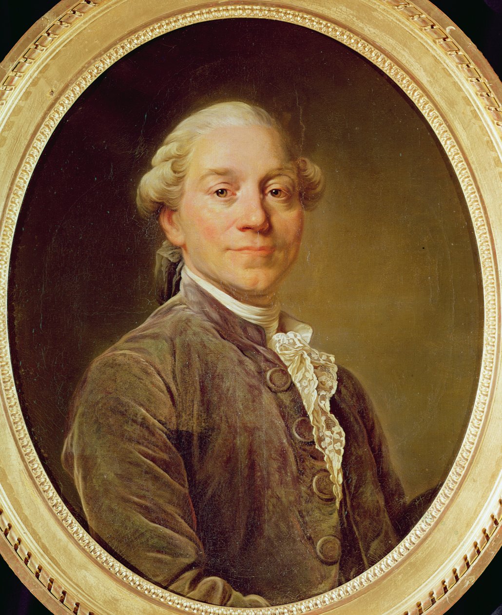 Retrato do Antoine Thomas (membro da Academia Francesa) de Joseph Siffred Duplessis