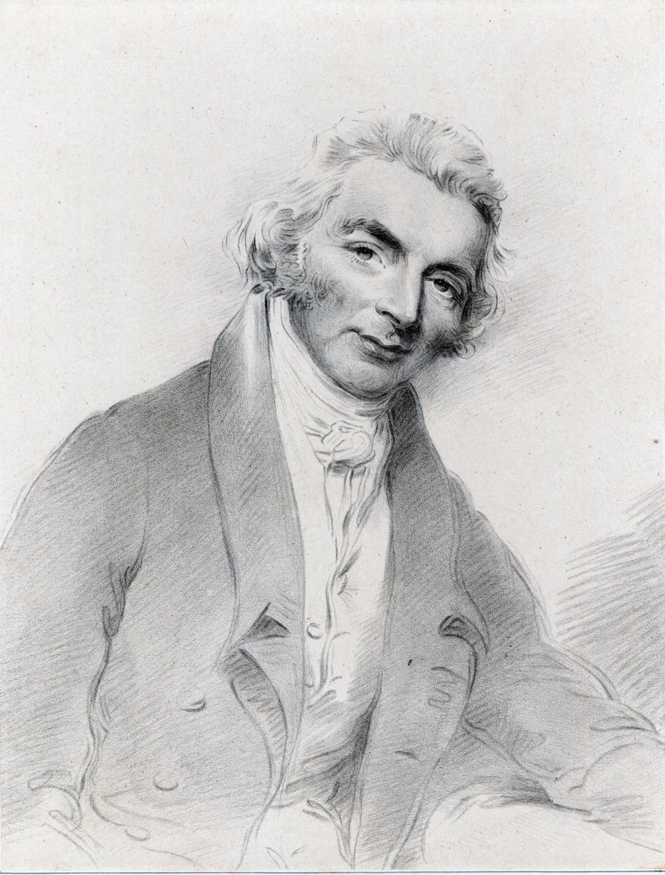 William Smyth (grafite e giz sobre papel) de Joseph Slater