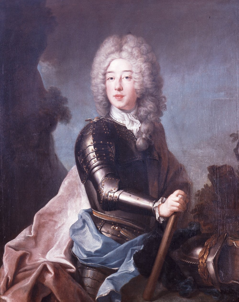 Retrato de Philipp Moritz da Baviera (1698-1719) de Joseph Vivien