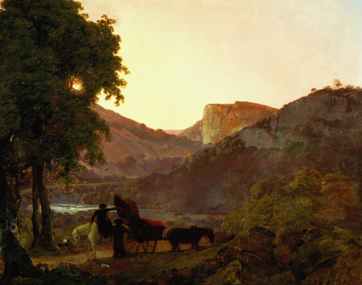Panorama de Joseph Wright of Derby