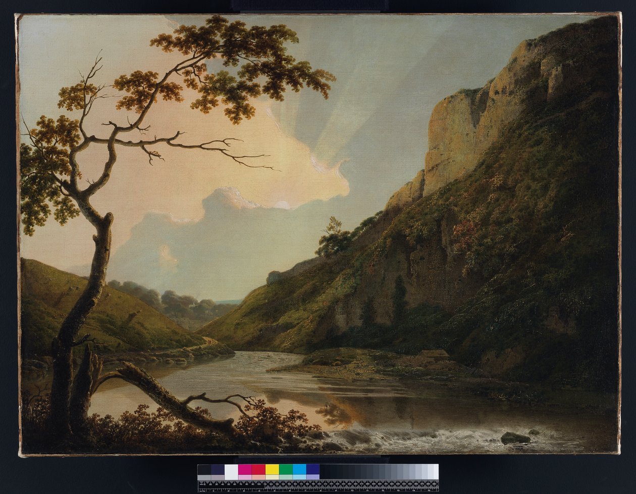 Portão de Matlock, c.1778-80 de Joseph Wright of Derby