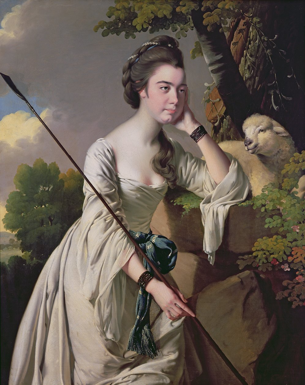 Anna Ashton, Sra. Thomas Case de Joseph Wright of Derby