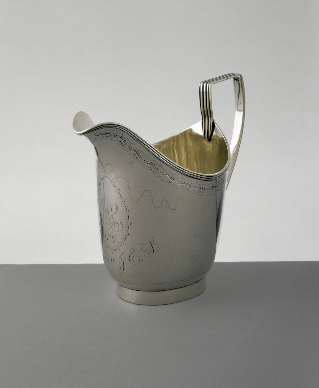 Pote de creme de Joseph (attr.to) Loring