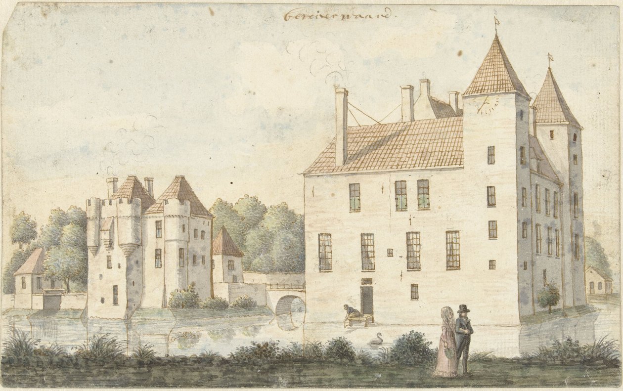 Castelo Beverweerd Beveiver worth (título no objeto) de Joseph Adolf Schmetterling