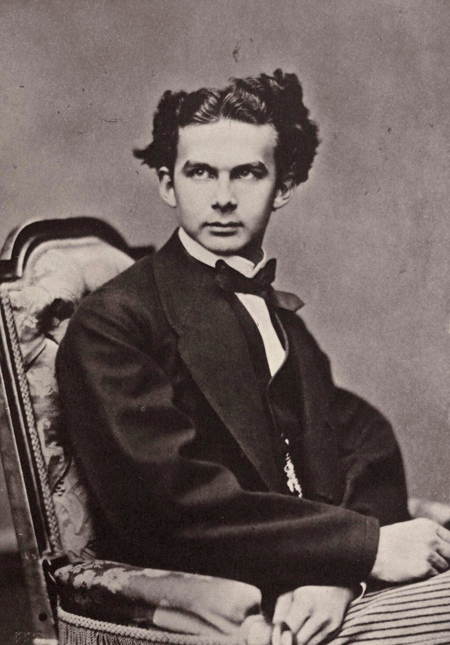 Rei Ludwig II da Baviera, 1867 de Joseph Albert