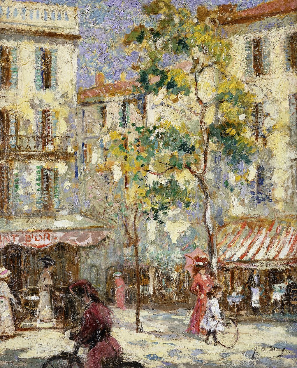 Paris Street Scene de Joseph Alfred Terry