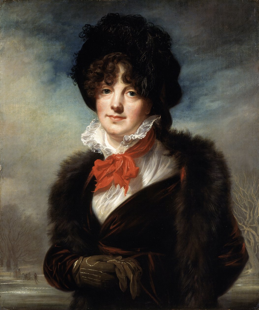 Mary Fryer Todd (nee Evans), c.1798 (óleo sobre tela) de Joseph Allen