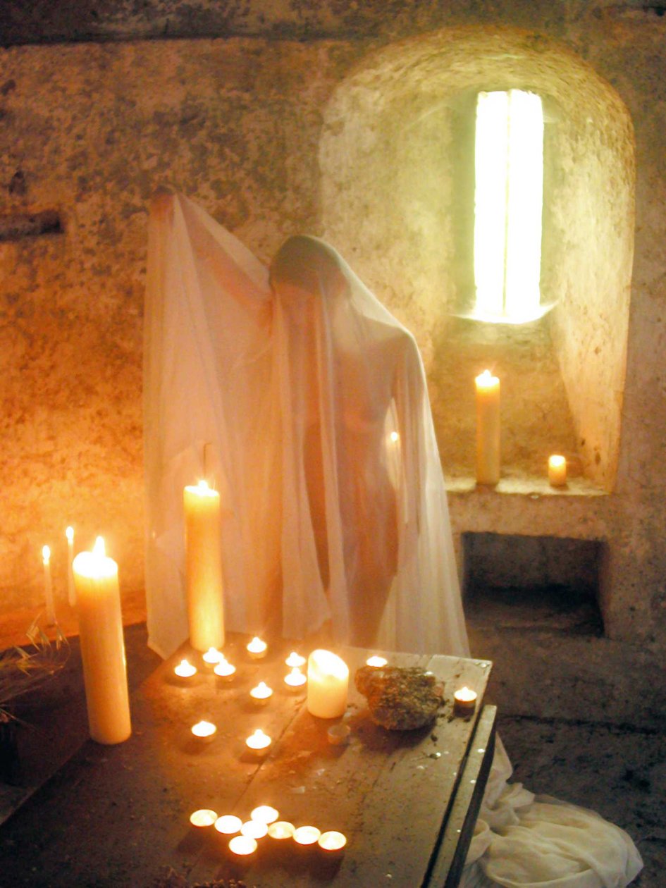 Na capela de Joseph Angilella Auquier