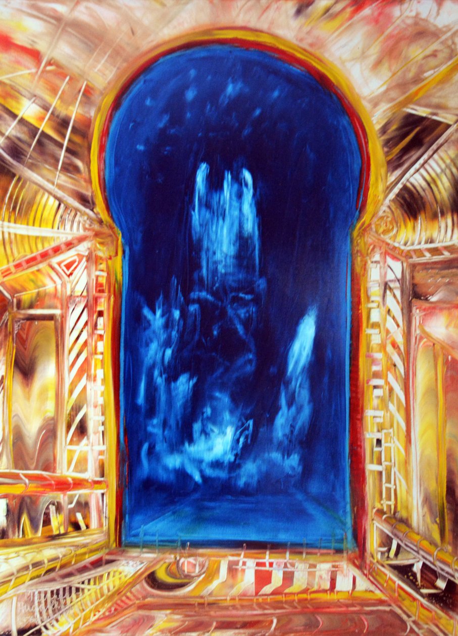 Visão na igreja de Joseph Angilella Auquier