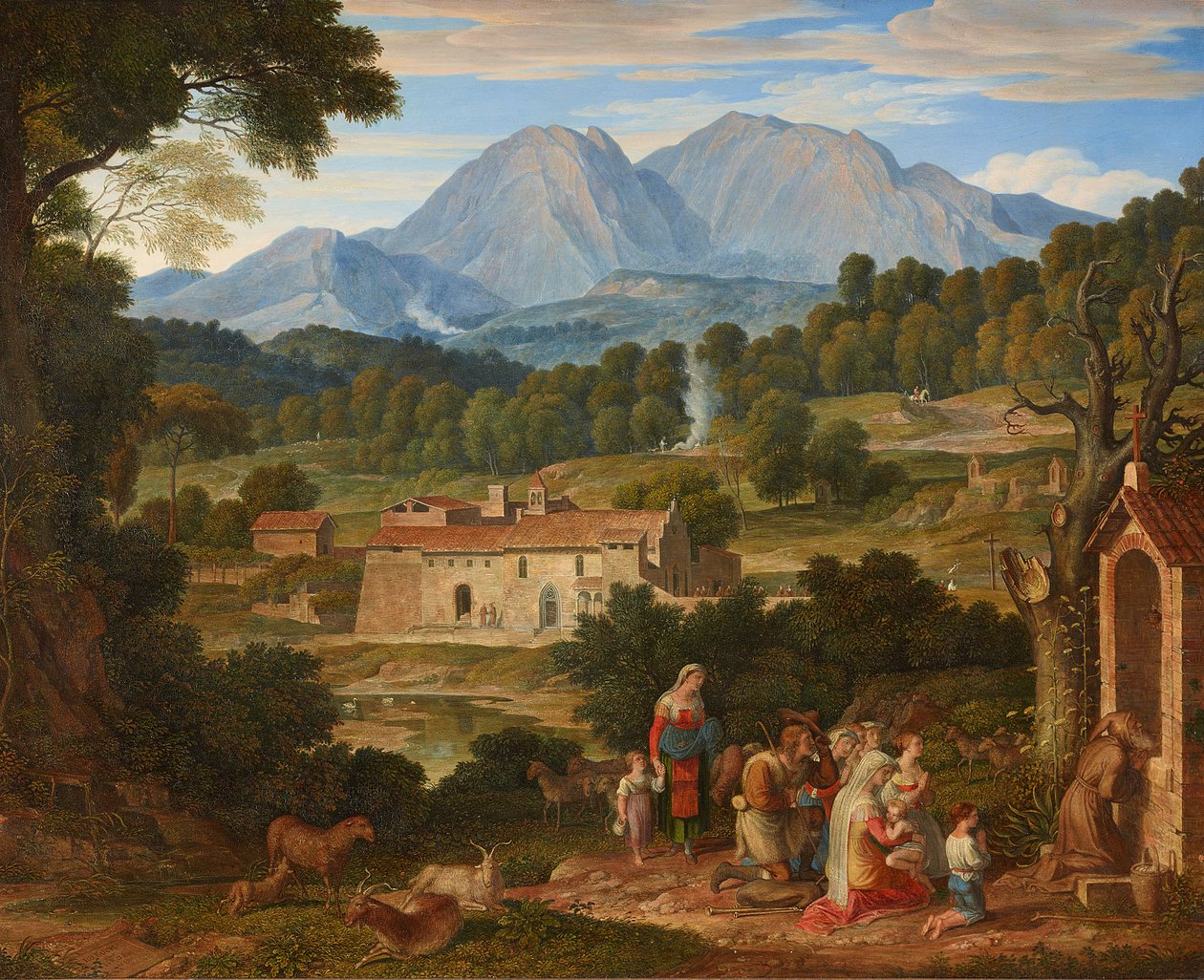 Convento de São Francisco de Civitella de Joseph Anton Koch