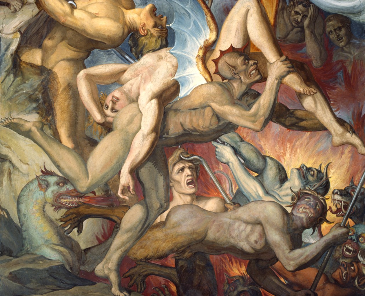 Os tormentos do inferno de Joseph Anton Koch