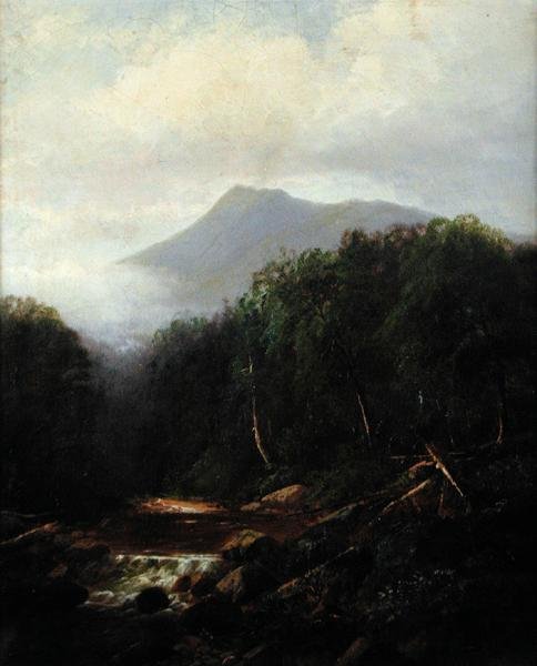 Paisagem (óleo sobre tela) de Joseph Antonio Hekking
