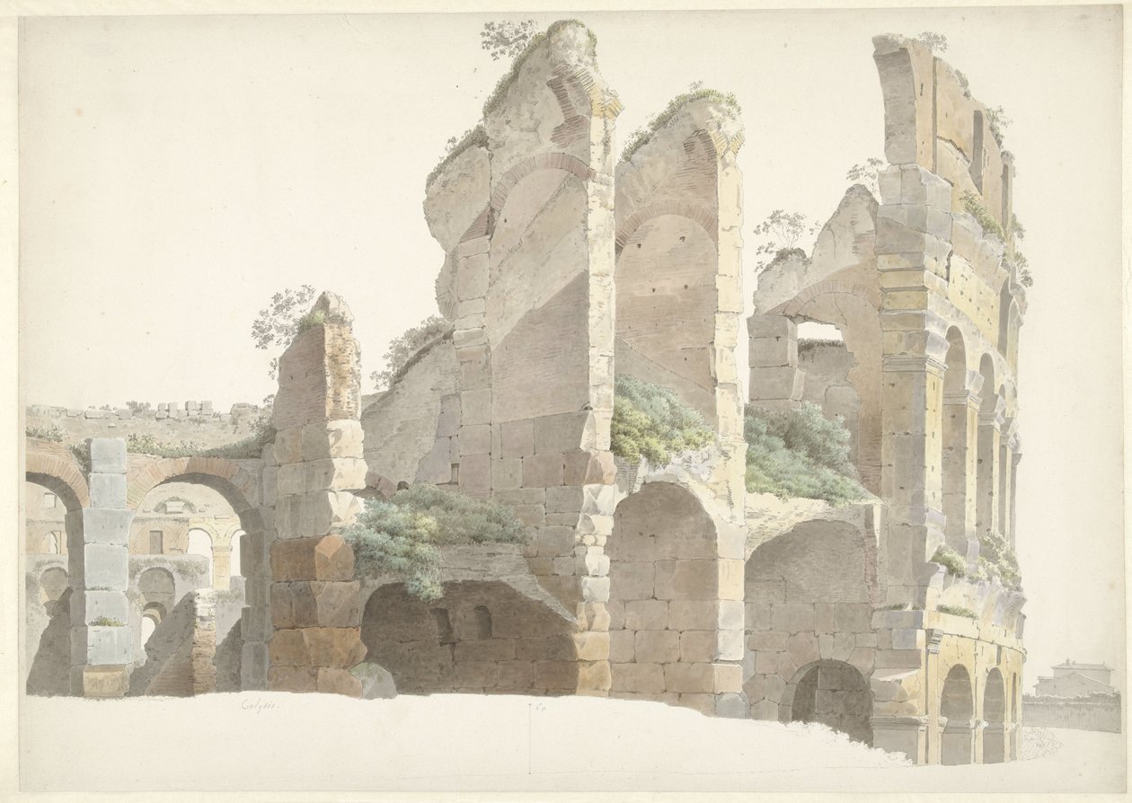 O Coliseu em Roma de Joseph August Knip
