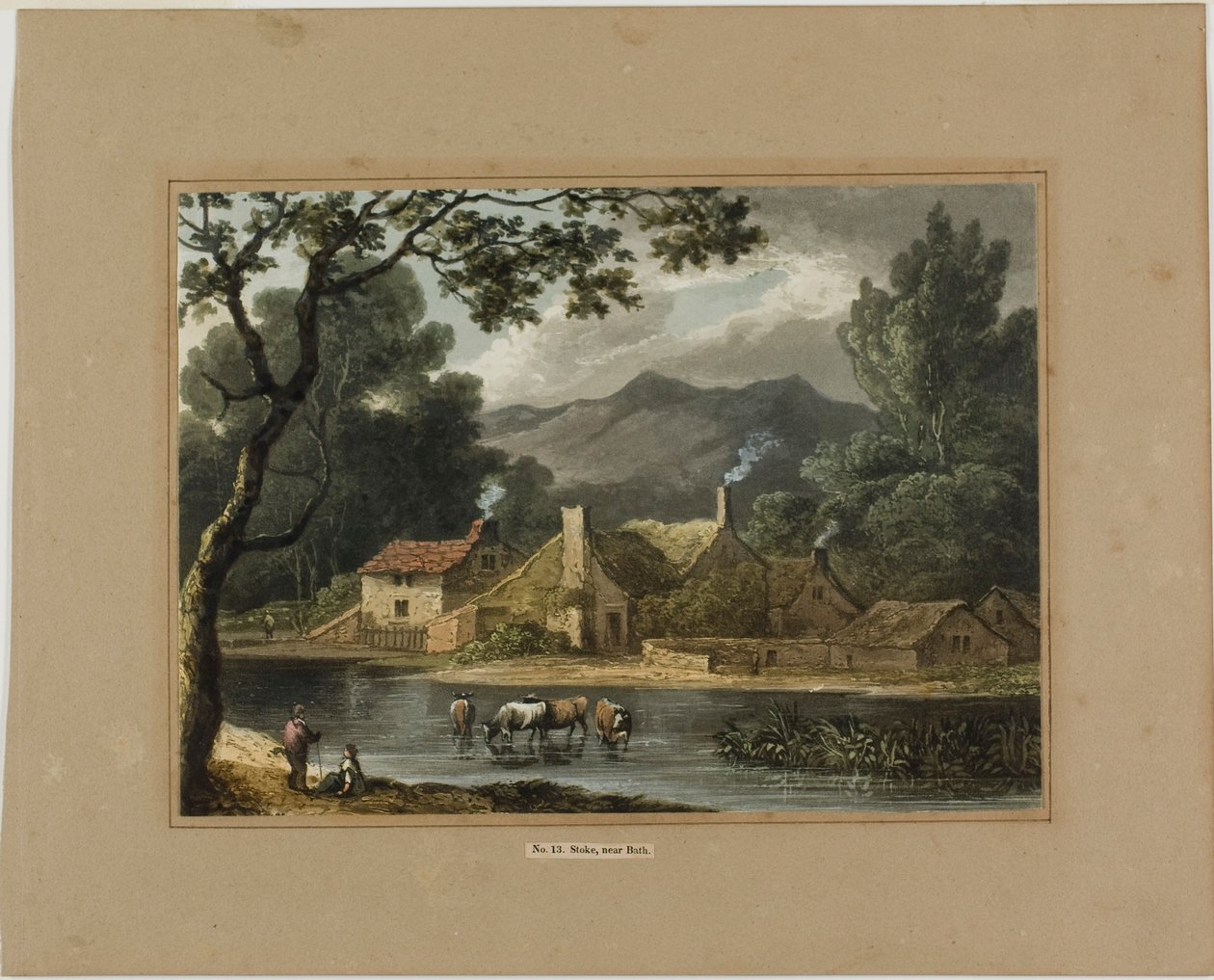 Stoke, perto de Bath de Joseph Barker